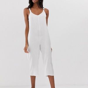 Lounge Soft Linen Jumpsuit - Size 6